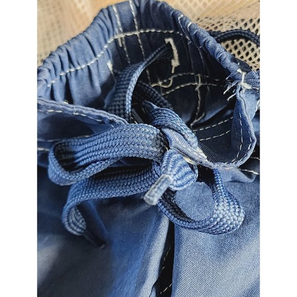 Authentic Brand The Image Vintage 1998 Medium Blue Men Mesh Interior Shorts - Picture 8 of 13